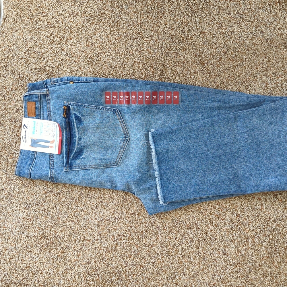 Seven7 Light Blue Womens Jeans